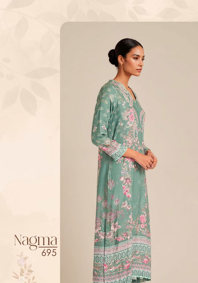 Nagma By Sahiba Twill Digital Printed Dress Material Wholesale price In Surat